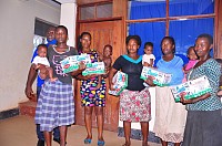 Recipients of milk box donations