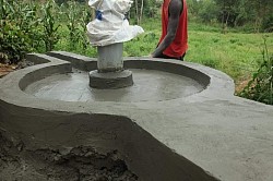 41st well in Gimbo Village, Wakiso District, Kampala Ugandan