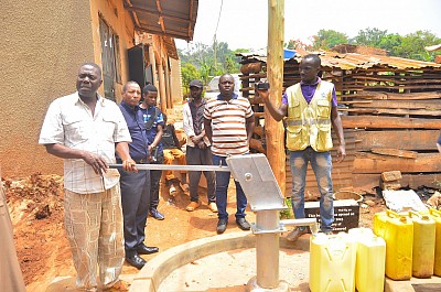 Installation and dedication of Well 50. on 17th/Feb/2023